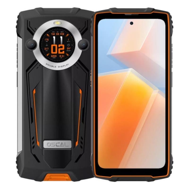  Зображення Смартфон Oscal Pilot 2 8/256GB Orange 